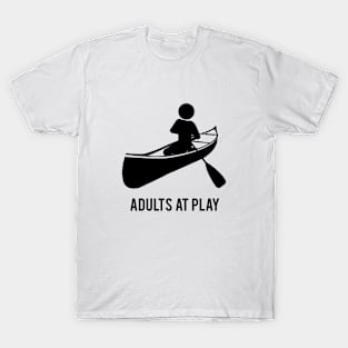 Canoeing Adults At Play T-Shirt